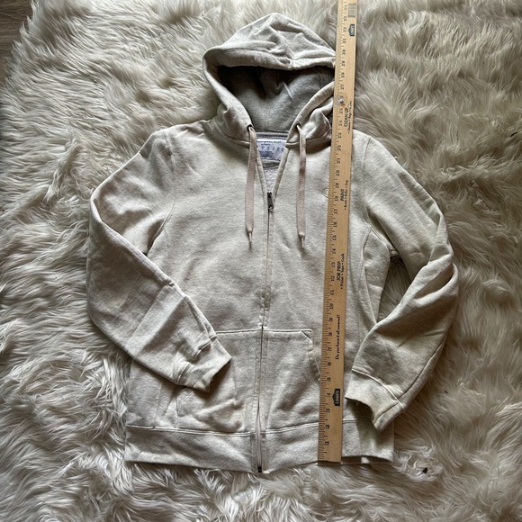 Champion Tops - Champion Women's Heritage Zip Hoodie cream ivory has some small stains see photo